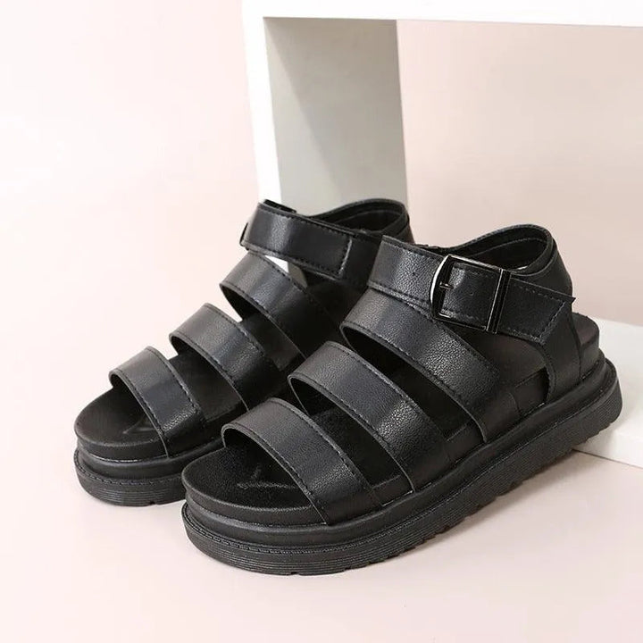 Levoire | Sandales avec boucle et talon à bout ouvert