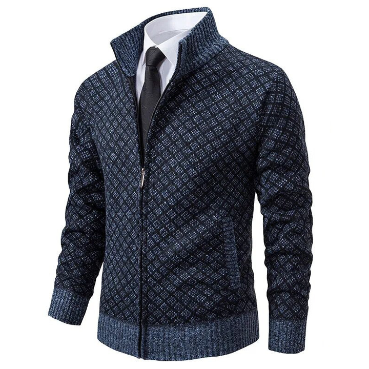 Levoire | Pull en maille Bleu foncé