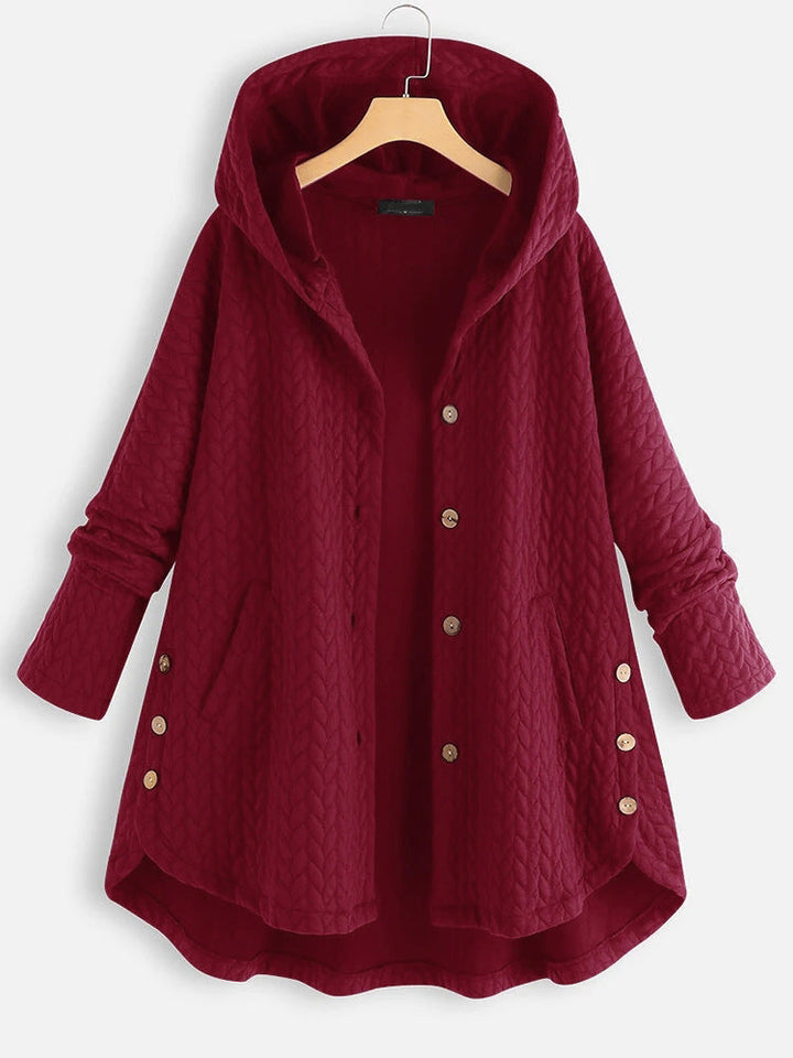 Levoire | Manteau classique et chaud Rouge