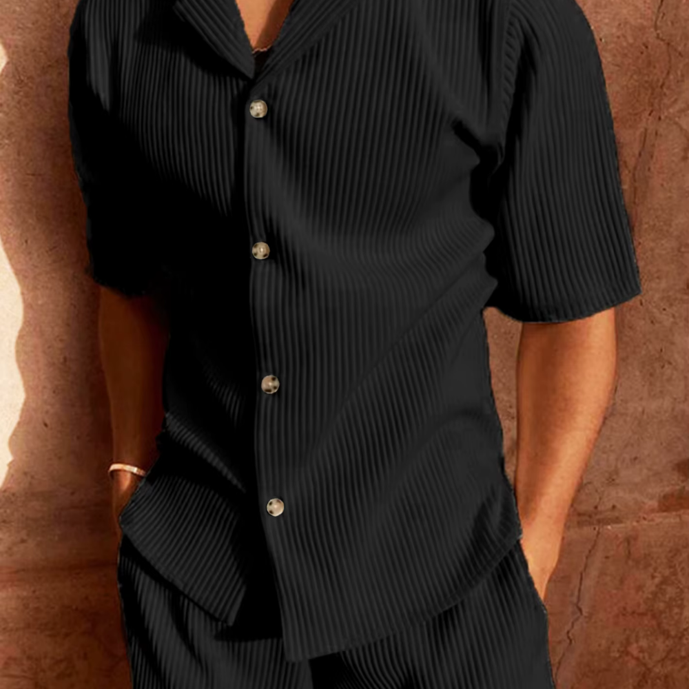 Levoire | La Chemise D'Été Aérienne Pour Des Apparitions Stylées Noir