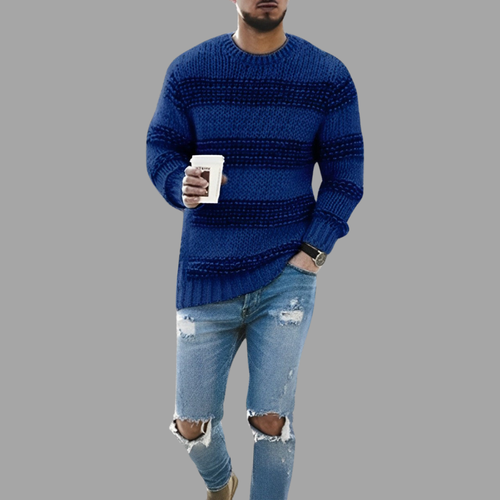 Levoire | Pull En Tricot Structuré Pour Hommes