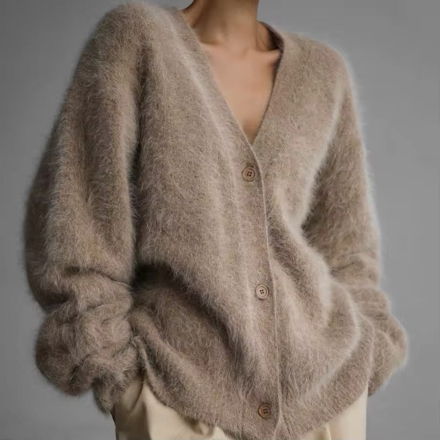 Levoire | Veste En Tricot Douillette Beige