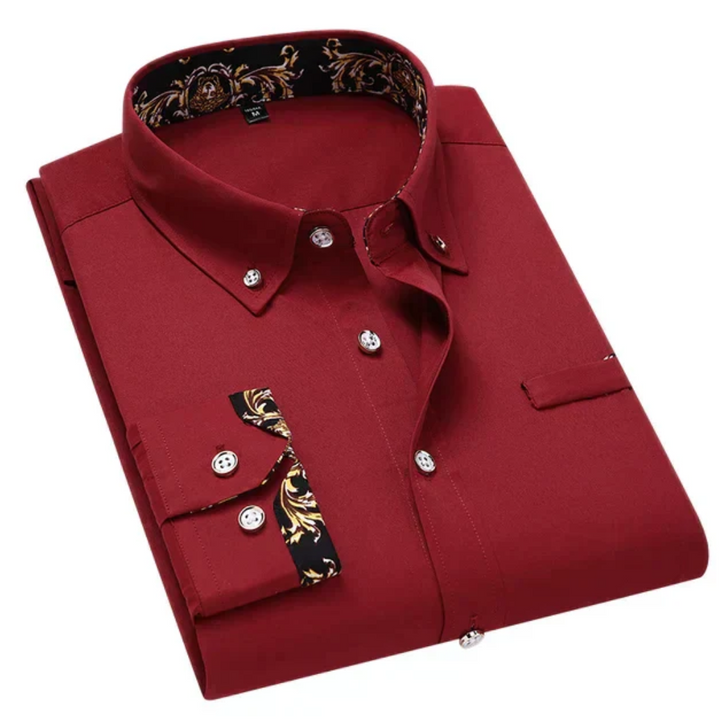 Levoire | Polo Formel Pour Hommes Rot