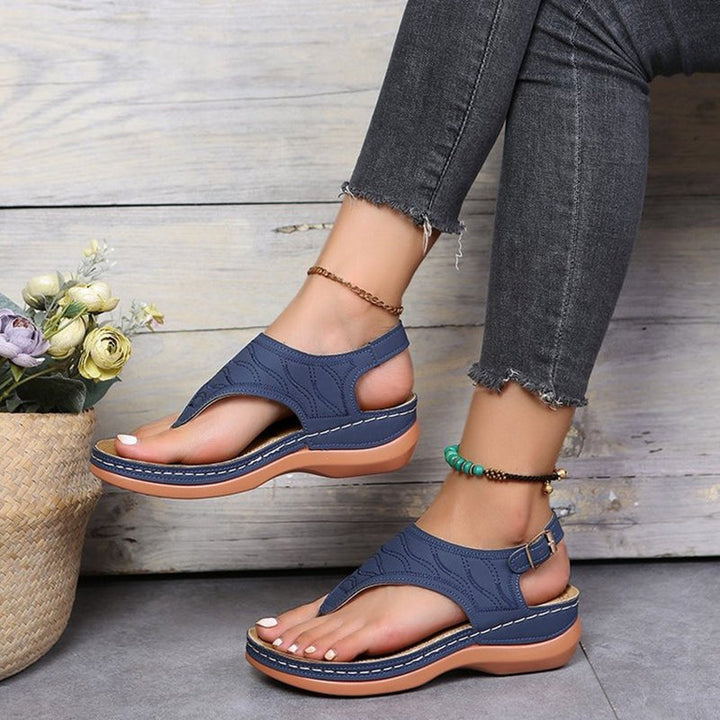 Levoire | Sandales Douces Et Souples Bleu