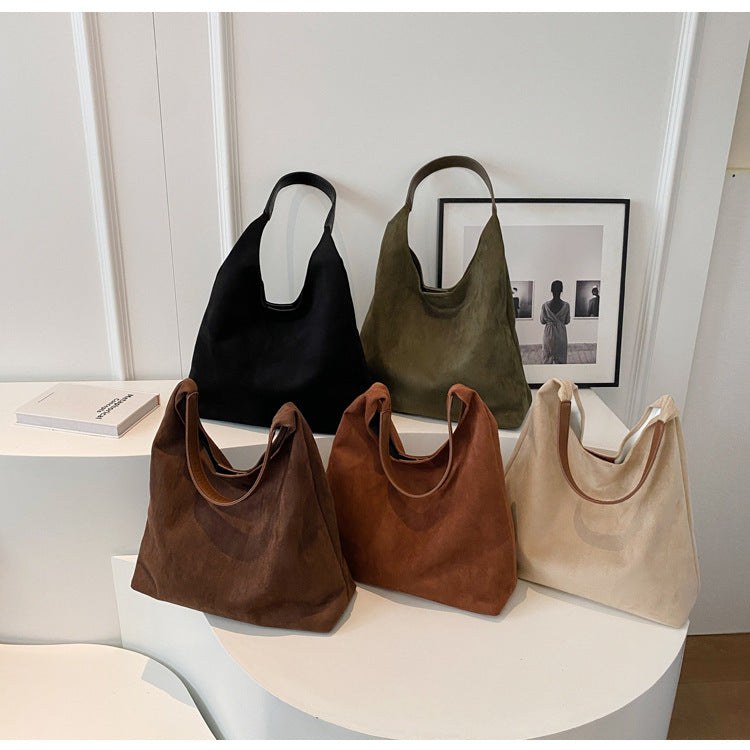 Levoire | Sac à bandoulière en daim doux