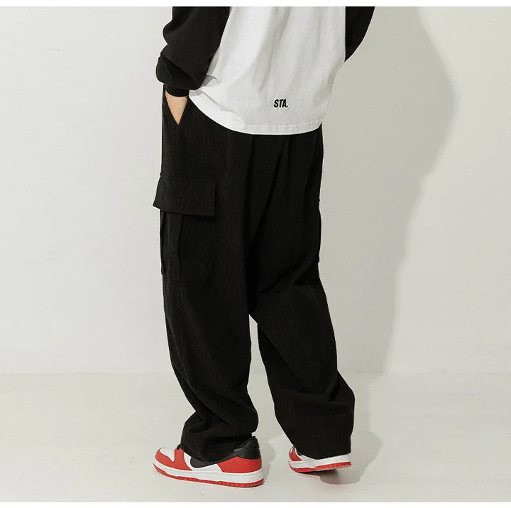 Levoire | Pantalons En Cord Veitsimellä Charme Avec Confort Moderne