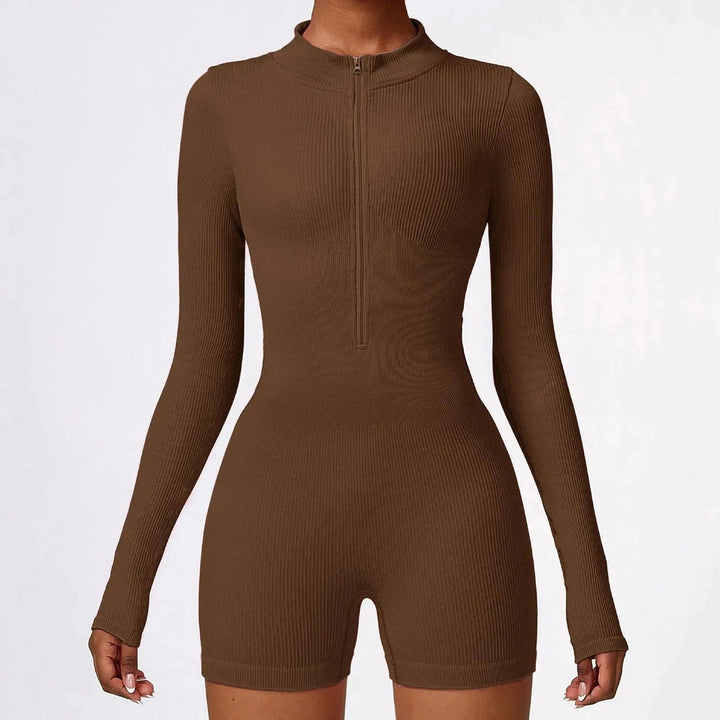 Levoire | Robe stretch pour femmes avec fermeture éclair extensible