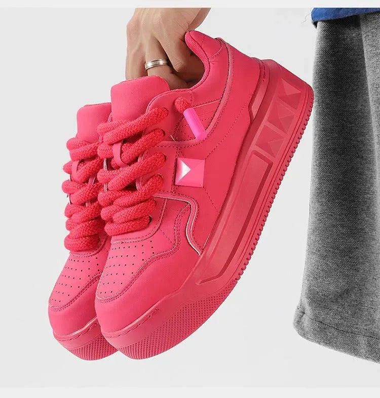 Levoire | Chaussures de sport pour hommes avec semelle épaisse – Style urbain et confort !