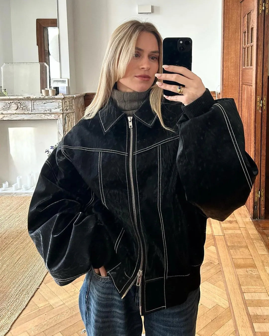 Levoire | Surdimensionné Bomber Jacket
