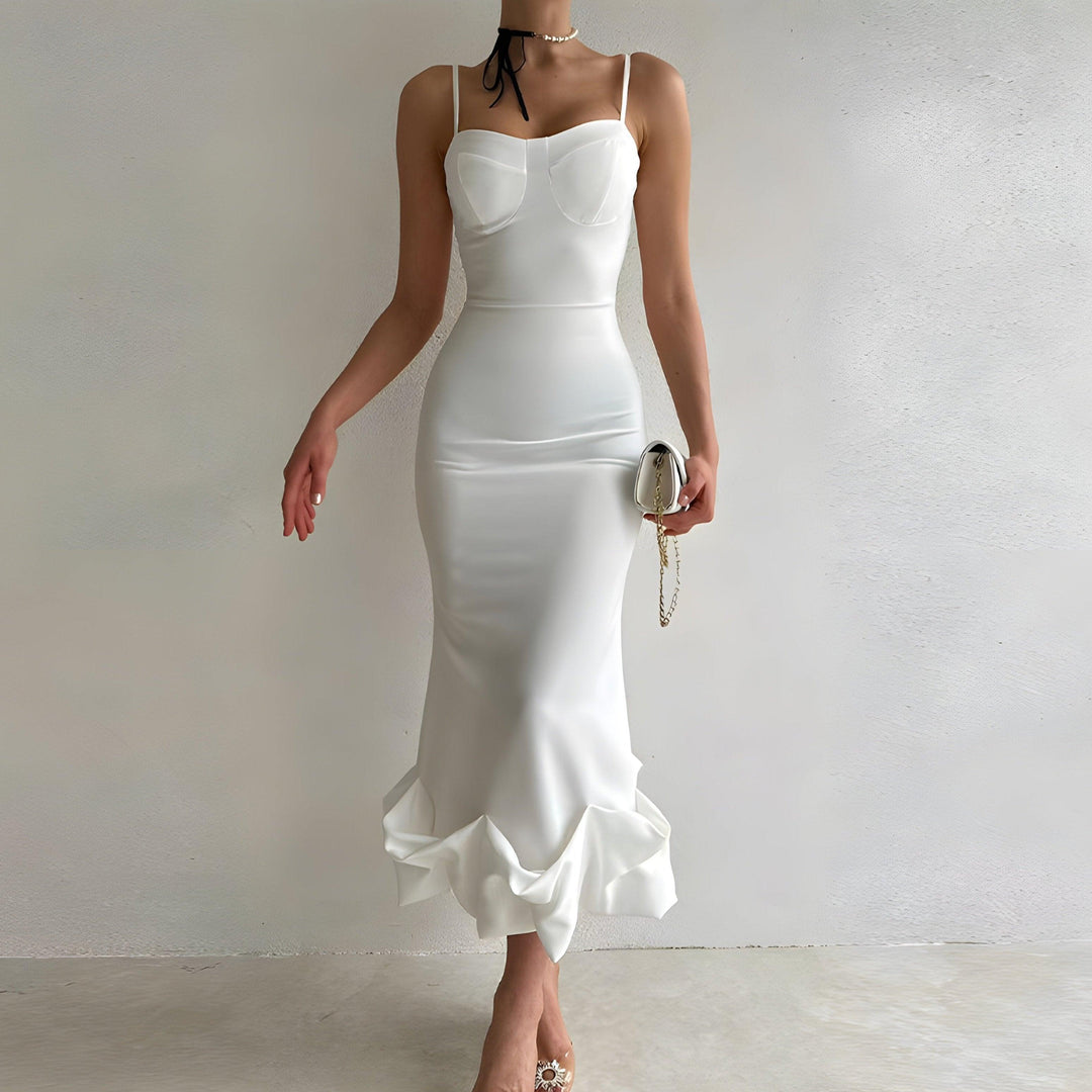 Levoire | Robe Maxi Classique Blanc