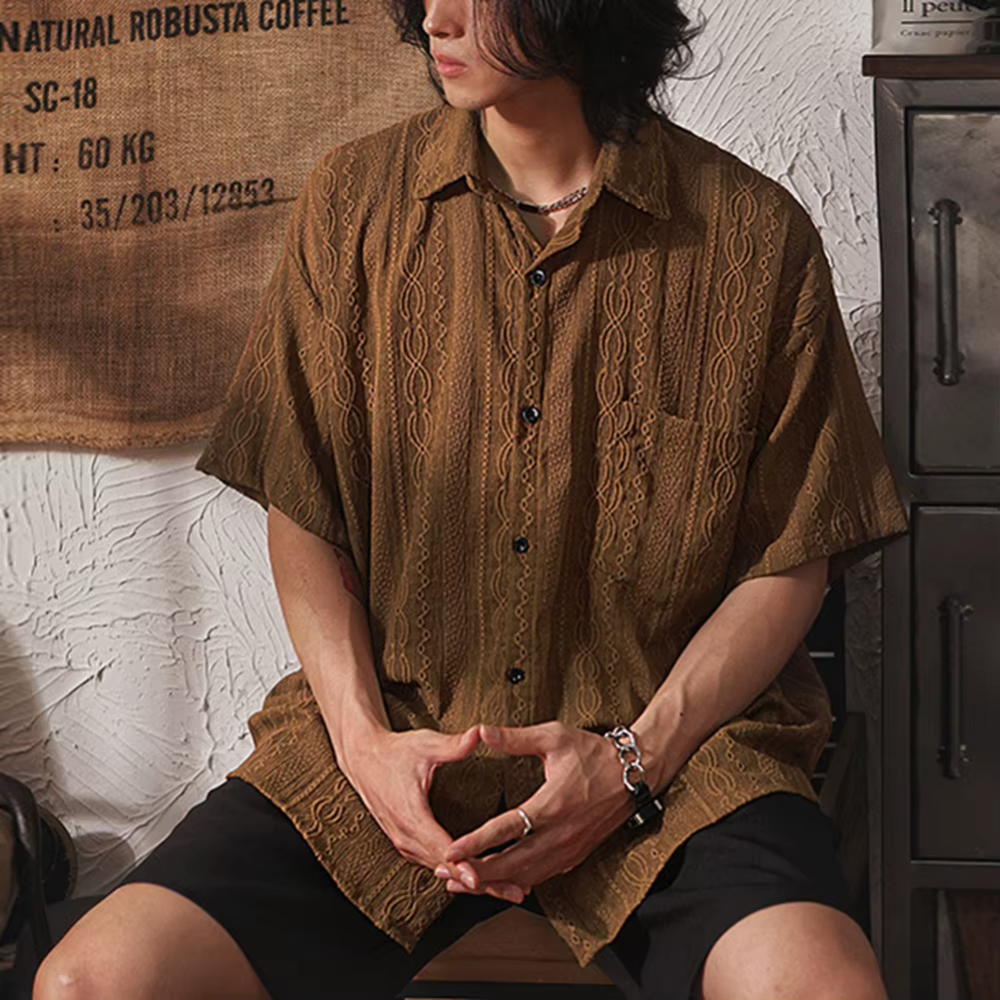 Levoire | La Chemise Pour L'Homme Moderne Avec Un Sens Du Style Braun