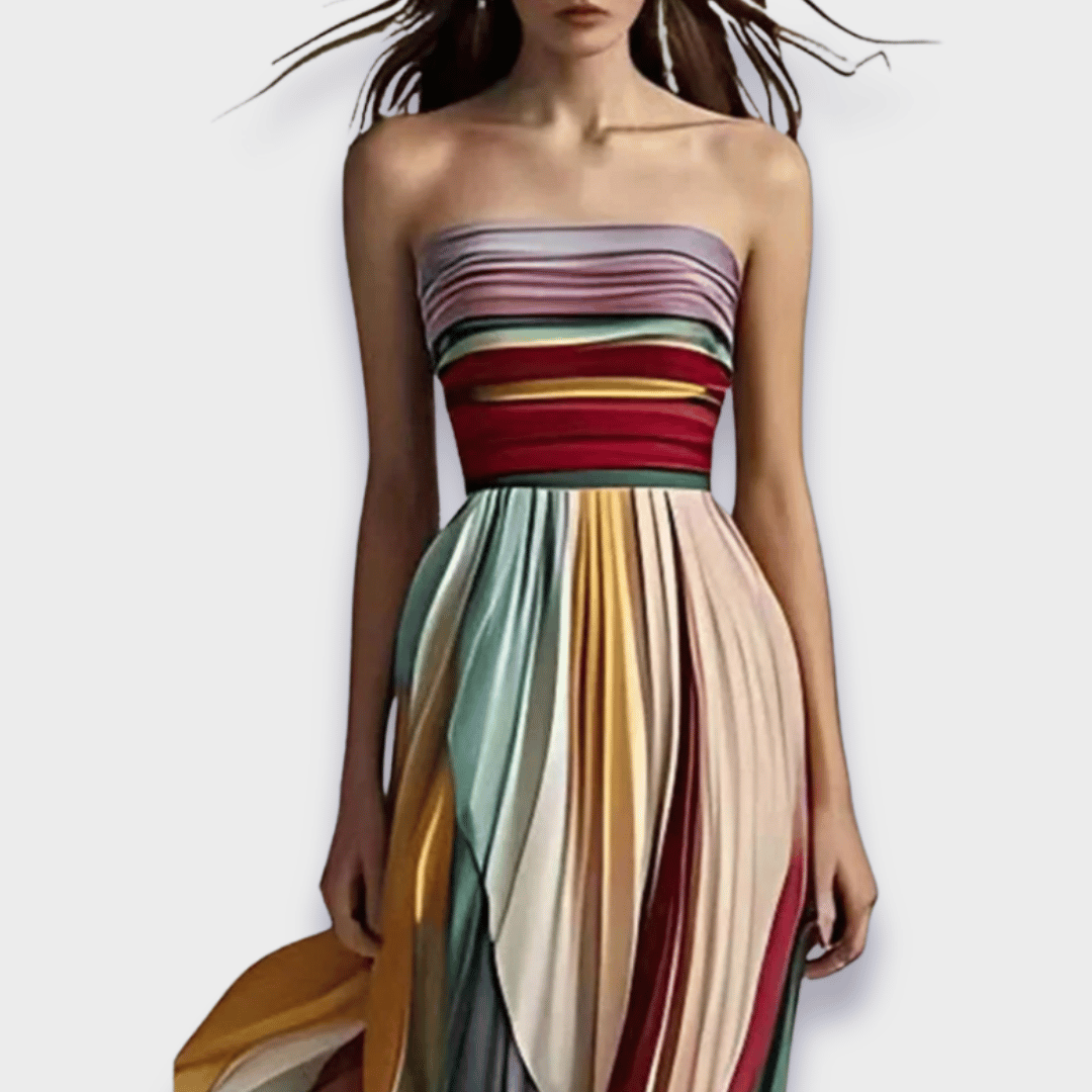 Levoire | Robe Longue En Tissu Premium, Faite À La Main
