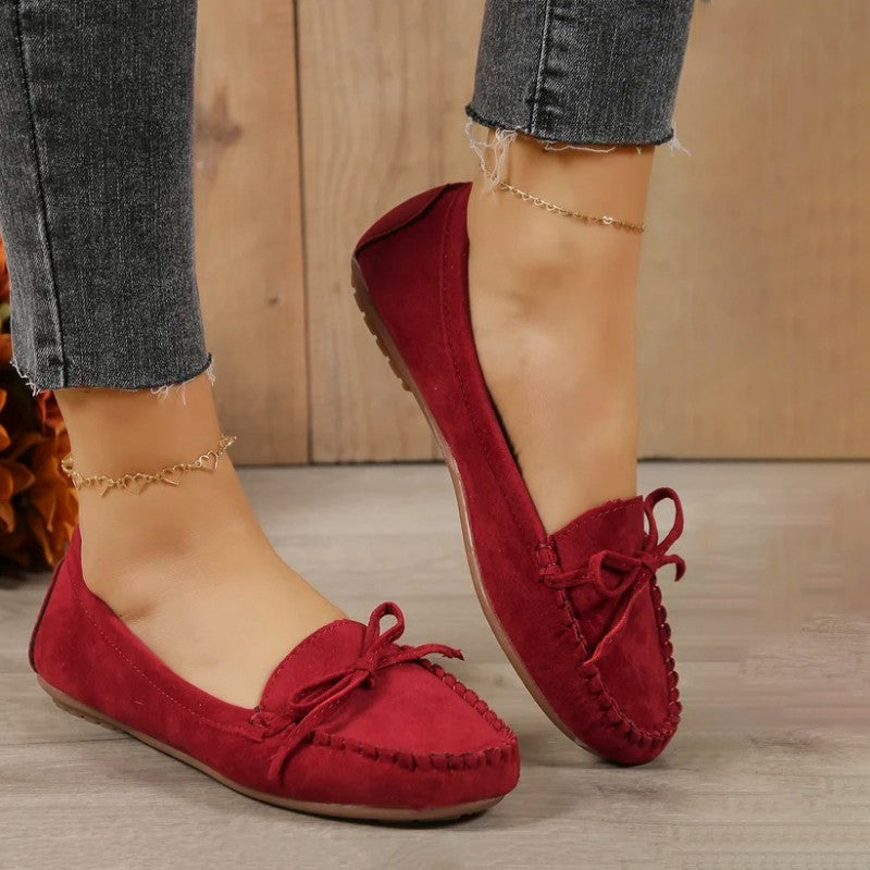 Levoire | Slip-On-Ballerines Rouge