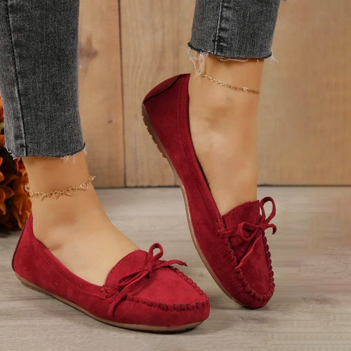 Levoire | Slip-On-Ballerines Rouge