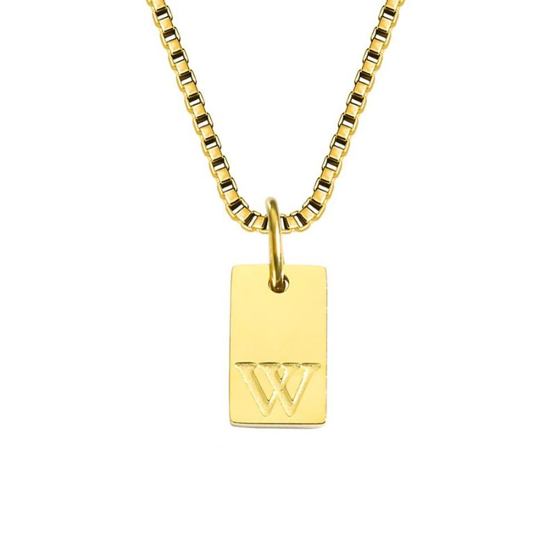 Levoire | Lettres Originales Colliers W