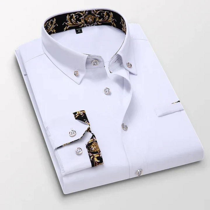 Levoire | Polo Formel Pour Hommes Blanc