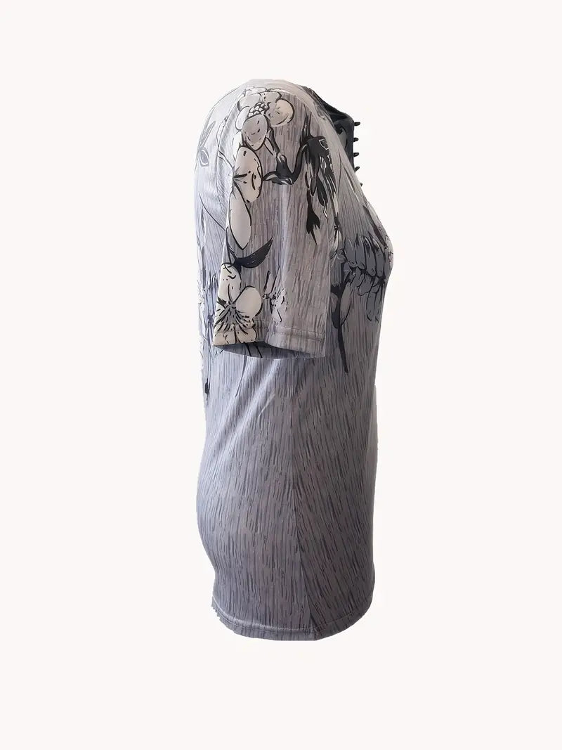 Levoire | T-Shirt À Manches Courtes Avec Imprimé Floral