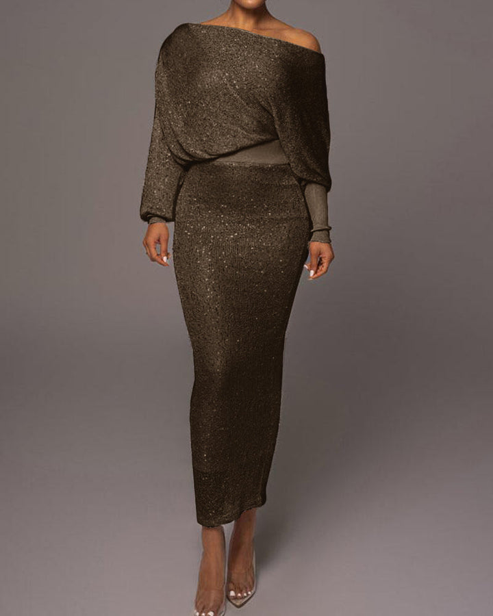 Levoire | Elégante robe de soirée pour femme L'or noir