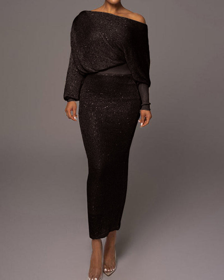 Levoire | Elégante robe de soirée pour femme Noir