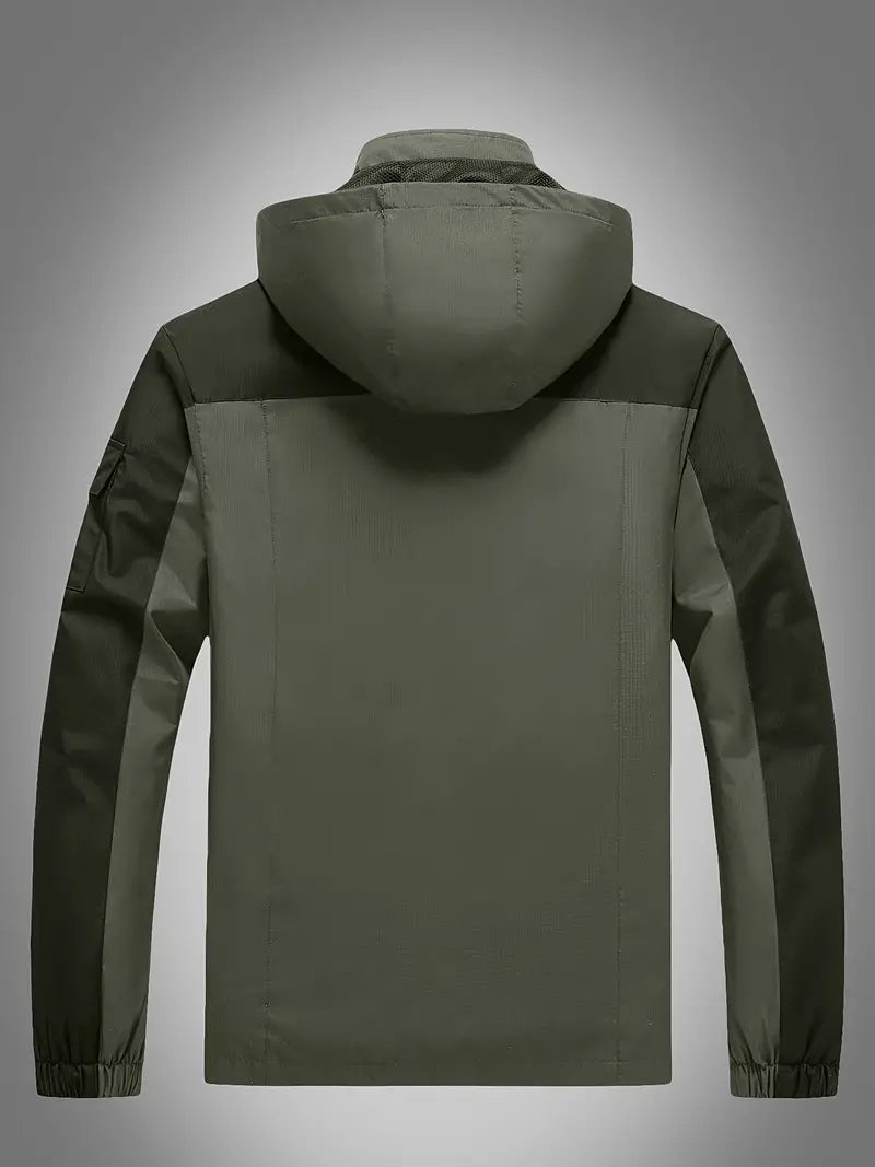 Levoire | Veste À Capuche Imperméable À Manches Longues Avec Poches