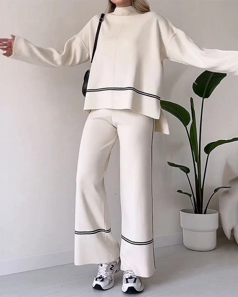 Levoire | Ensemble De Mode Confortable Deux Pièces Pour Femmes