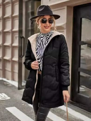 Levoire | Long Hoodie, Shaped, Lined With Fleece