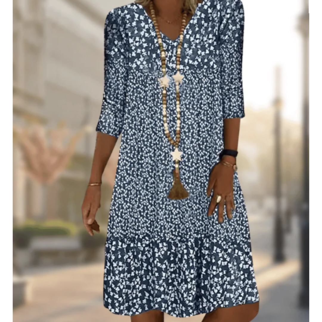 Levoire | Robe Mini Élégante et Confortable pour Femmes Bleu
