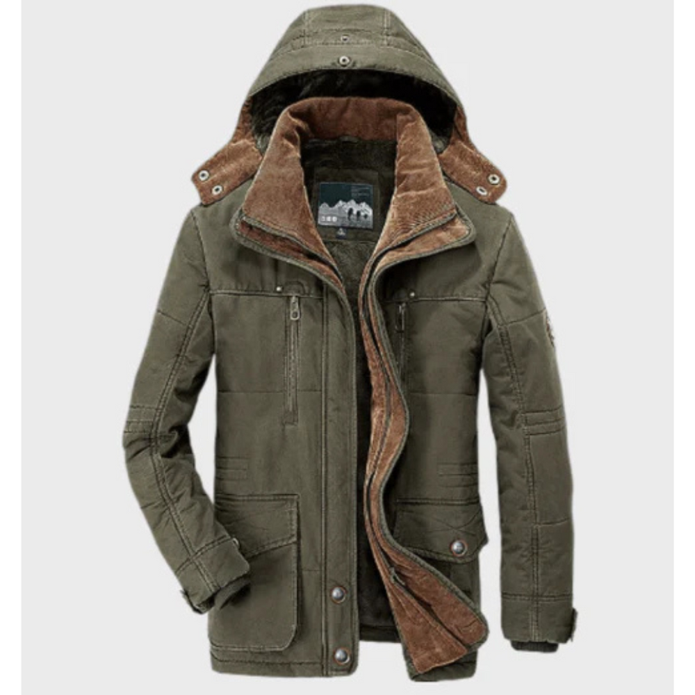Levoire | Veste à manches longues avec capuche Vert