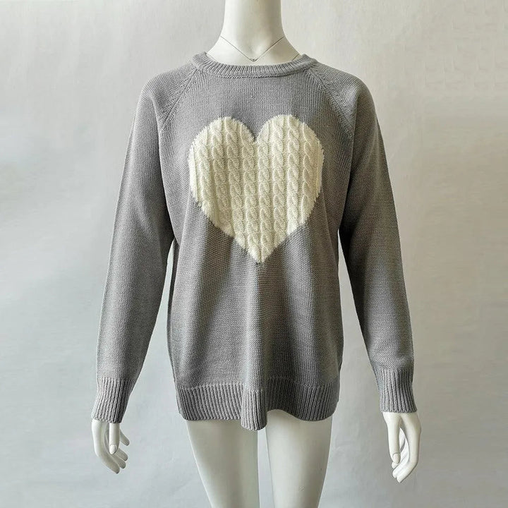 Levoire | tricot imprimé avec coeur