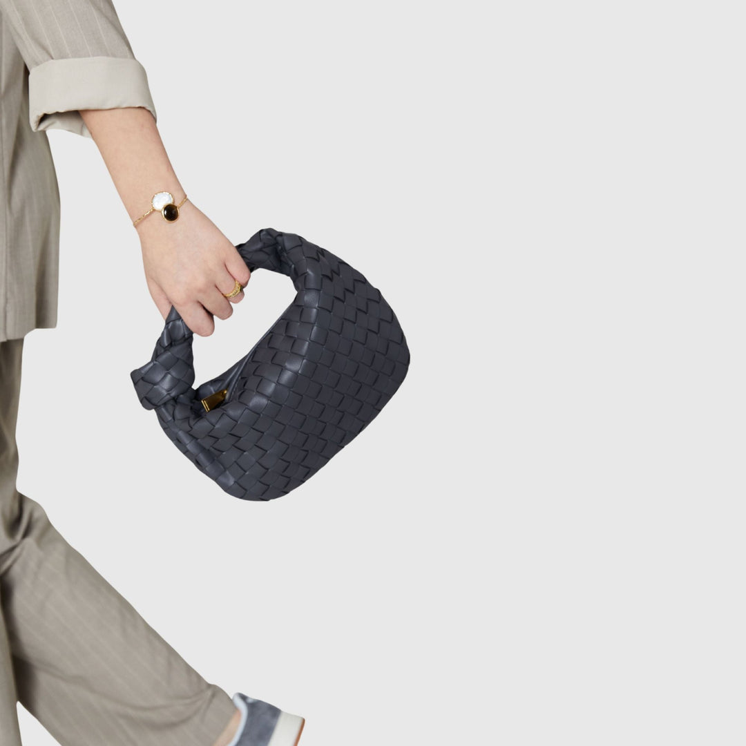Levoire | Sac Mini Tissé Gris