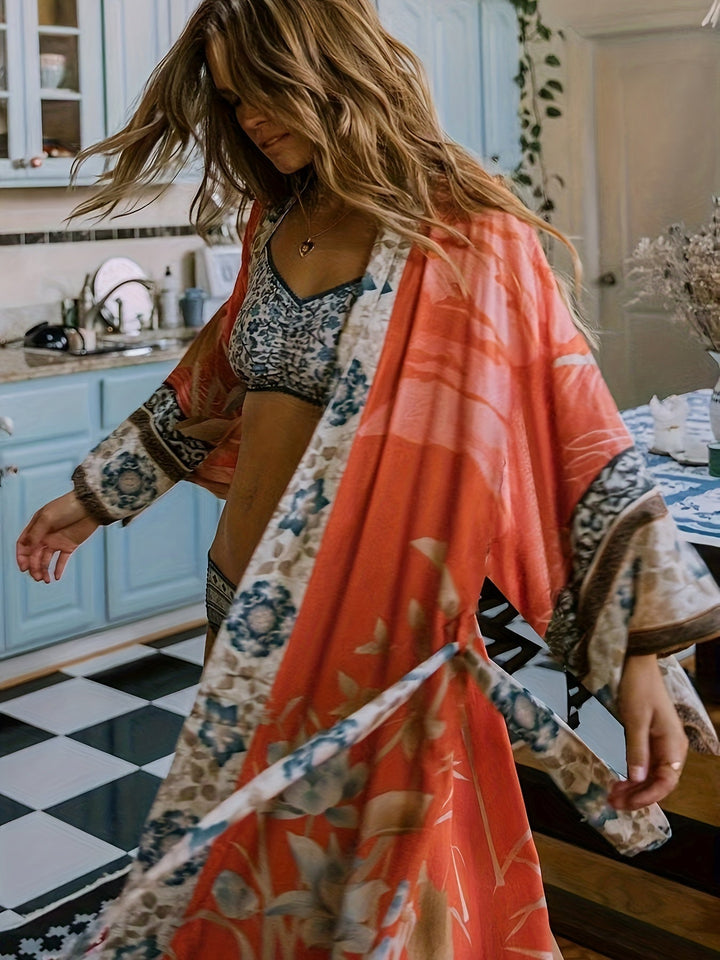 Levoire | Imprimé, Inspiré Du Kimono, Maillot De Bain Élégant