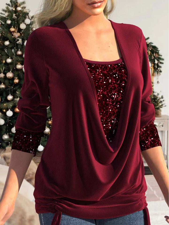 Levoire | Top à paillettes