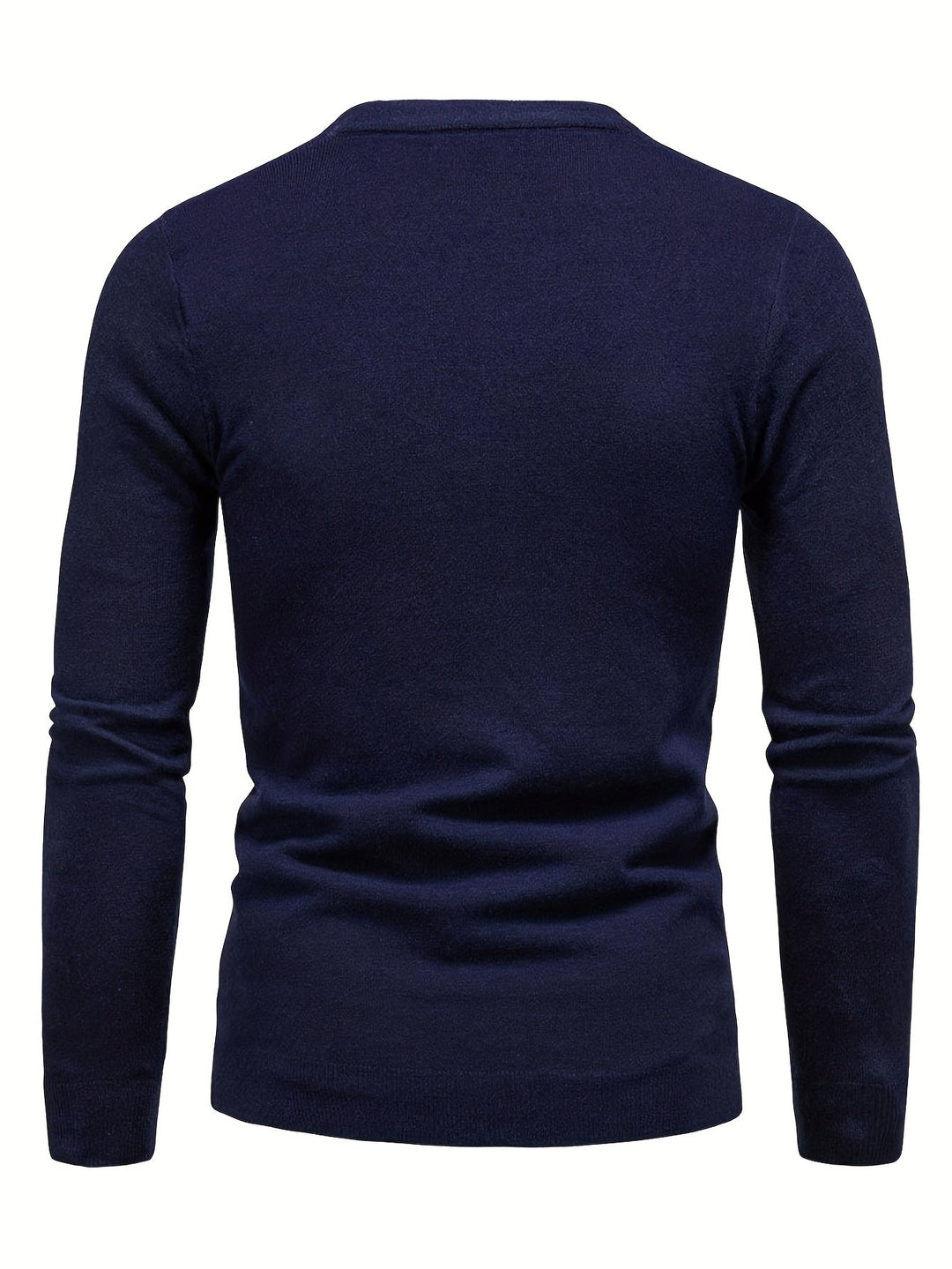 Levoire | Pulli Tricot Relaxant Pour Hommes Avec Encolure Ronde