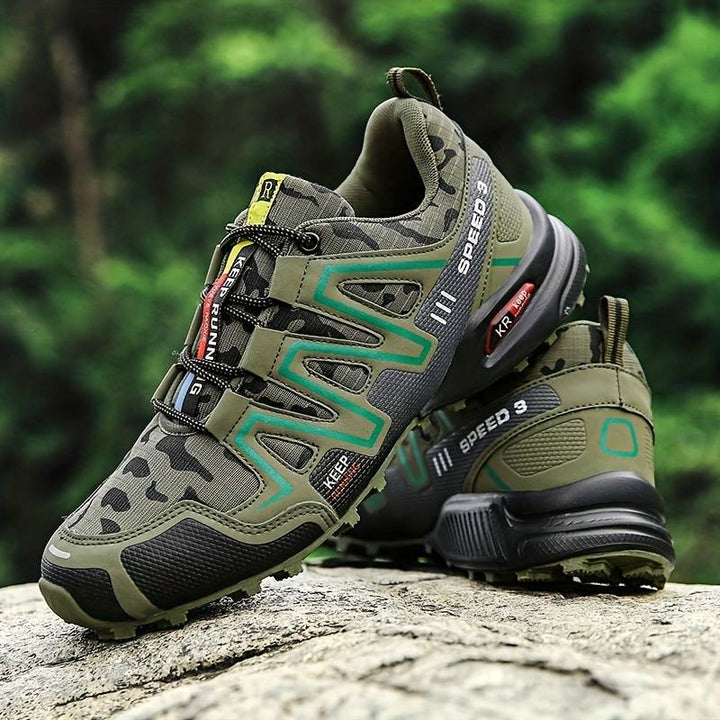 Levoire | Chaussures de randonnée légères antidérapantes et étanches Vert