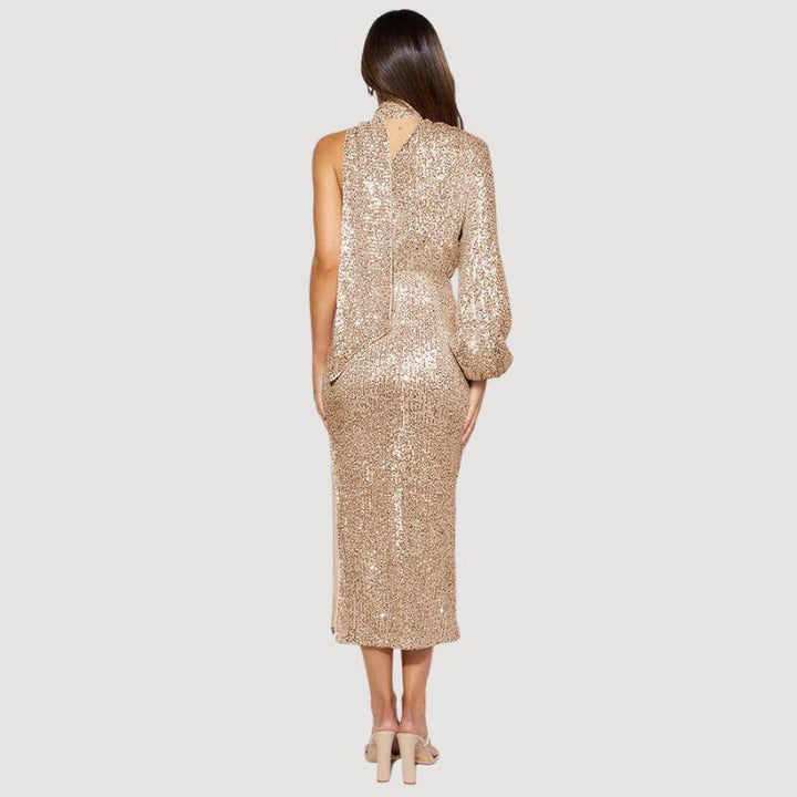 Levoire | Épaule Robe En Diamant Asymétrique Pour Femmes