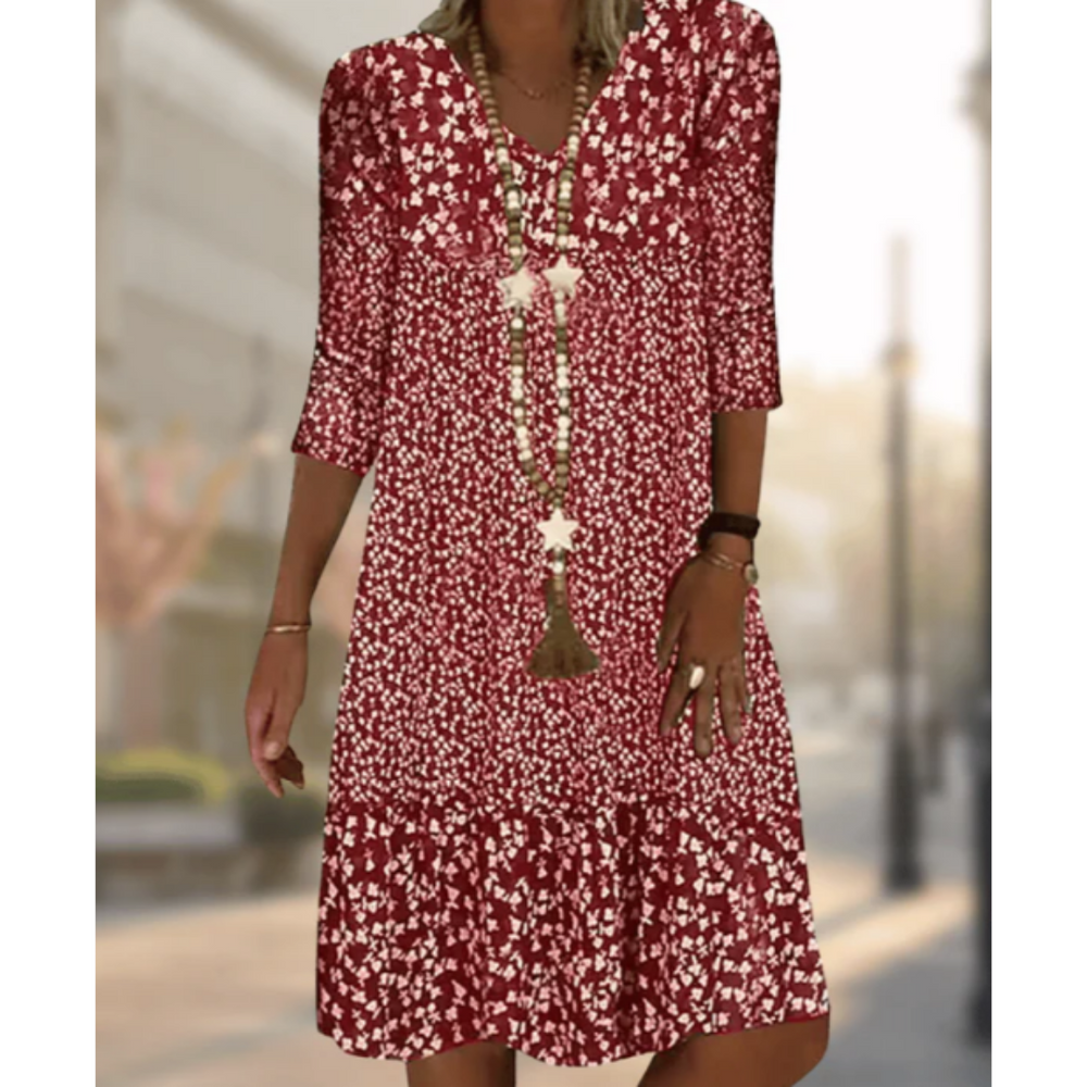 Levoire | Robe Mini Élégante et Confortable pour Femmes Rot