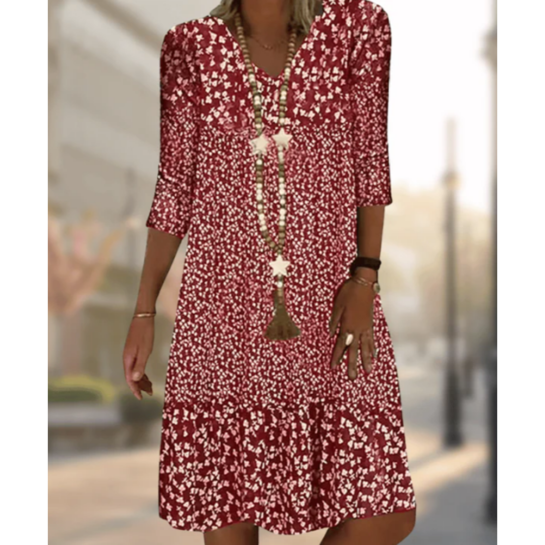 Levoire | Robe Mini Élégante et Confortable pour Femmes Rot