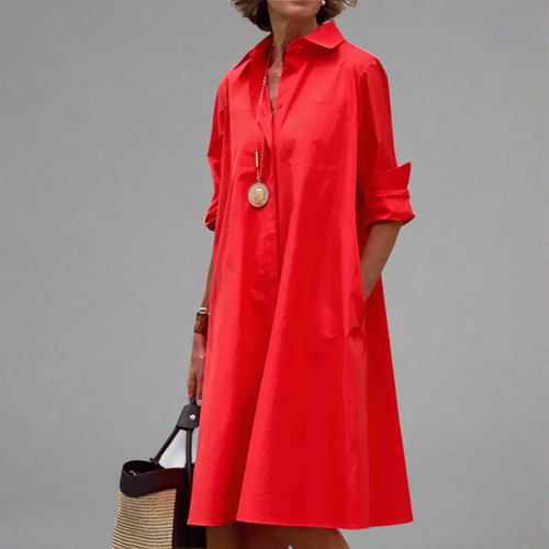 Levoire | Robe Polo Stylée En Tissu Premium