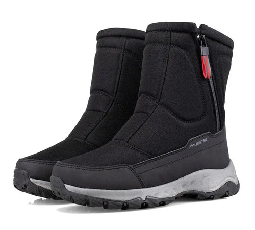 Levoire | Bottes De Neige Doublées Sans Glissière Avec Zip