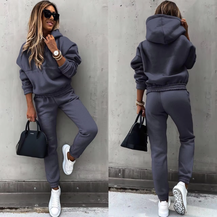 Levoire | Ensemble De Sport Coupe Confortable Gris foncé