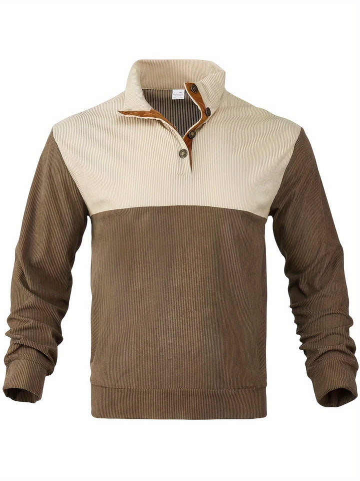 Levoire | Pull Chaud Pour Hommes Aux Couleurs Rétro