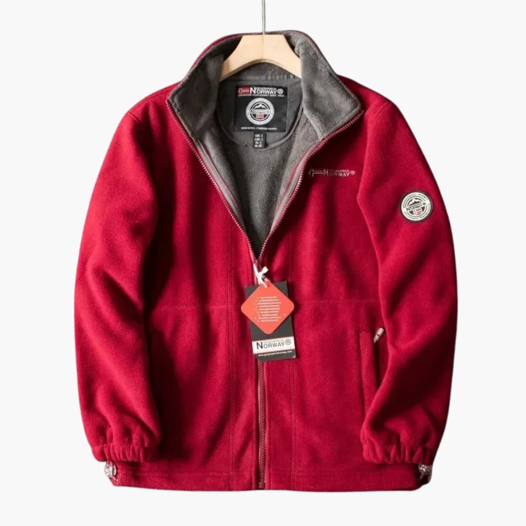 Levoire | Vêtements à manches longues en polaire plus chauds avec zip Rot