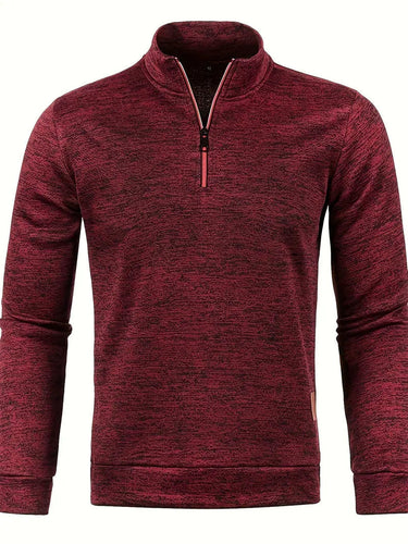 Levoire | Rento Manches Longues Fleece Halb Ykk Zippée Sweatshirt