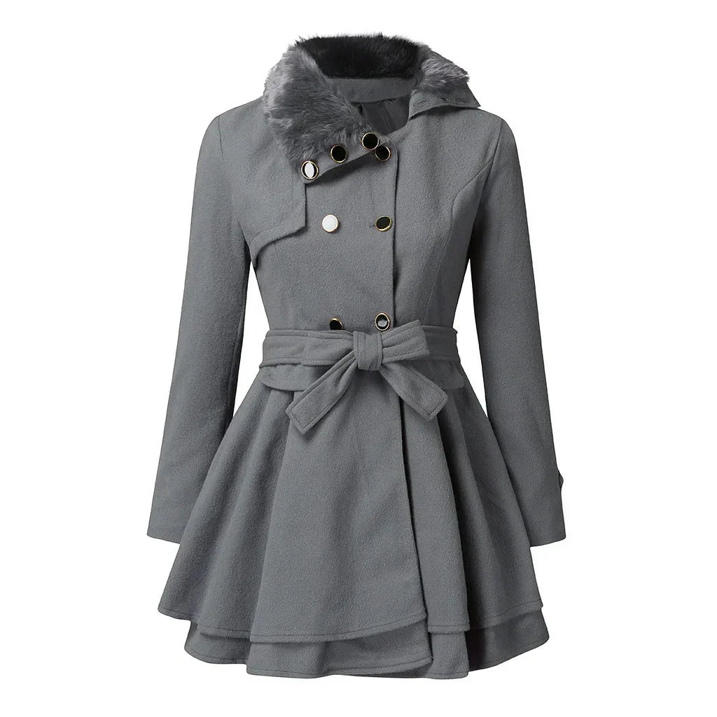 Levoire | Manteau plus long en cuir végétalien HARMONI
