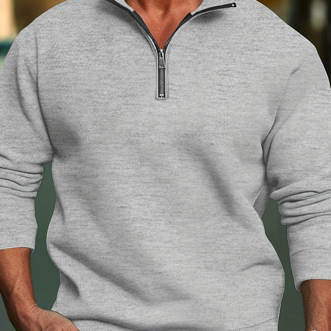 Levoire | Pullover Homme Avec Col Droit