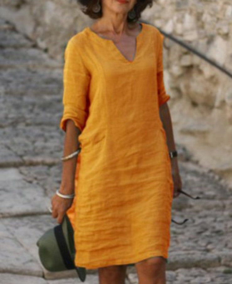 Levoire | Robe Intemporelle Orange