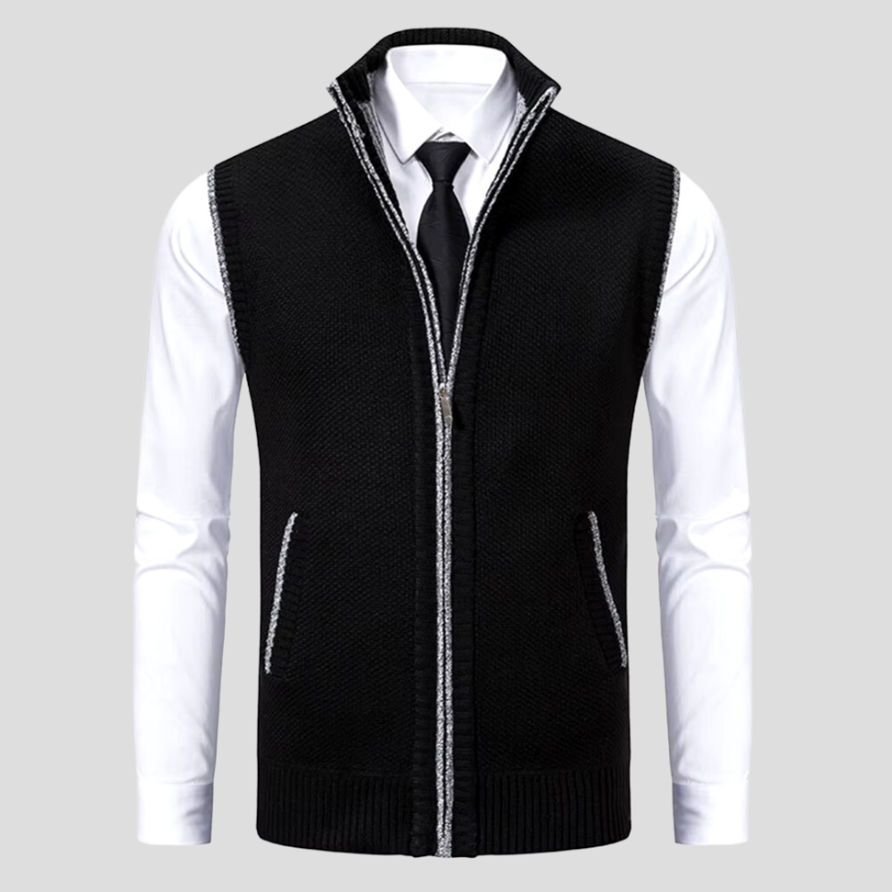 Levoire | Veste Intemporelle Pour Hommes Noir