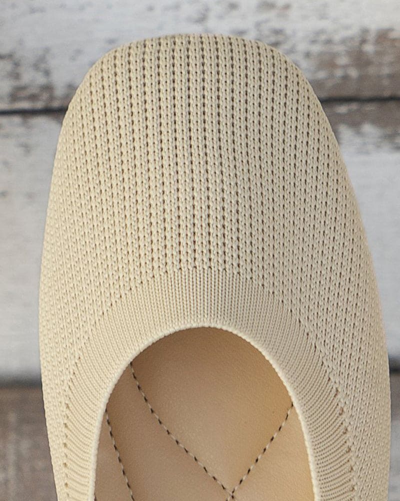 Levoire | Chaussures Plates Respirantes Avec Orteils Ronds