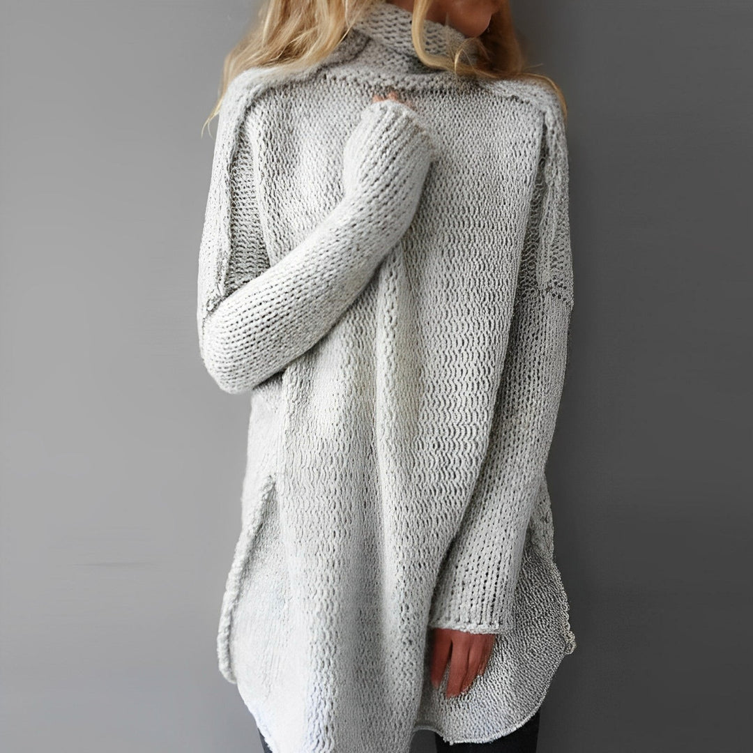 Levoire | Pull Long Pour Femmes Gris