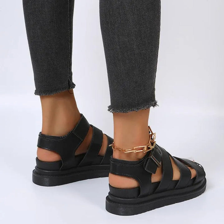 Levoire | Sandales avec boucle et talon à bout ouvert